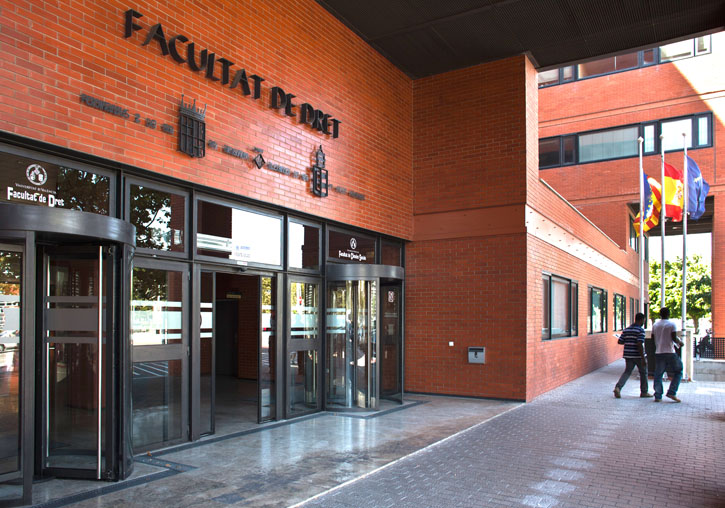 Faculty of Law of the University of Valencia.